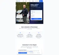 Kleine Seitenvorschau von autovendo.de
