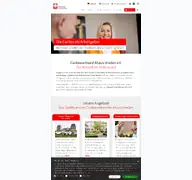 Kleine Seitenvorschau von caritas-ahaus-vreden.de