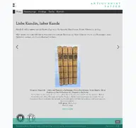 Kleine Seitenvorschau von antiquariat-fatzer.ch