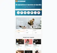 Kleine Seitenvorschau von gutscheinhunt.de