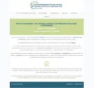 Kleine Seitenvorschau von psychotherapie-kulder.de