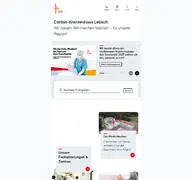 Kleine Seitenvorschau von caritas-krankenhaus-lebach.de