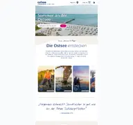 Kleine Seitenvorschau von ostsee-schleswig-holstein.de