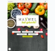 Kleine Seitenvorschau von maxwel7-kulinarik.de