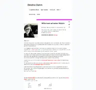 Kleine Seitenvorschau von christina-clemm.de