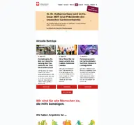 Kleine Seitenvorschau von caritas-speyer.de