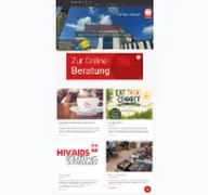 Kleine Seitenvorschau von caritas-sw.de