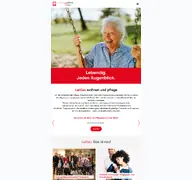 Kleine Seitenvorschau von caritas-wohnenundpflege.de