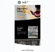Kleine Seitenvorschau von hundehilfe-kreta.de