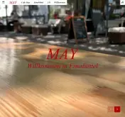 Kleine Seitenvorschau von may-cafebar.de