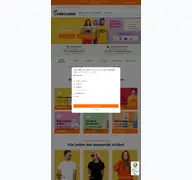Kleine Seitenvorschau von shirtlabor.de