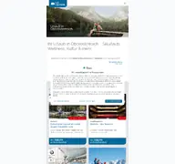 Kleine Seitenvorschau von touristik.at