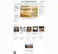 Kleine Seitenvorschau von carl-schurz-schule.de