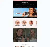 Kleine Seitenvorschau von maysoncosmetics.de