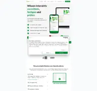 Kleine Seitenvorschau von quizacademy.de