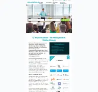 Kleine Seitenvorschau von mba-studium.de