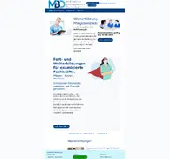 Kleine Seitenvorschau von mbd-online.de