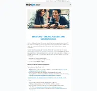 Seitenvorschau von mbeon.de