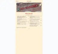 Kleine Seitenvorschau von casa-massimo.de