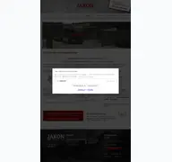 Kleine Seitenvorschau von jakon.de