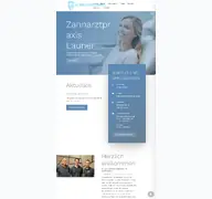 Kleine Seitenvorschau von zahnarztpraxis-launer.de