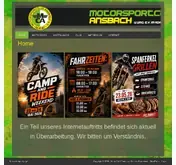 Kleine Seitenvorschau von mc-ansbach.de