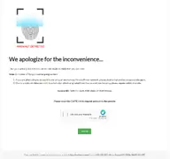 Kleine Seitenvorschau von radware.com