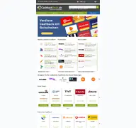 Kleine Seitenvorschau von cashbackdeals.de