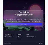 Kleine Seitenvorschau von cashflow-conference.de