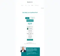 Kleine Seitenvorschau von cashflow-profi.de