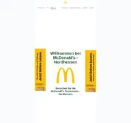 Kleine Seitenvorschau von mcdonalds-fritzlar.de