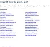 Kleine Seitenvorschau von geonline-gis.de