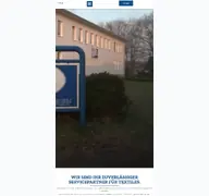 Kleine Seitenvorschau von t-tex.de