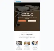 Kleine Seitenvorschau von zappe-umzuege.de