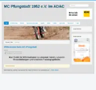 Kleine Seitenvorschau von mc-pfungstadt.de