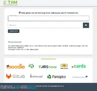 Kleine Seitenvorschau von cas.thm.de
