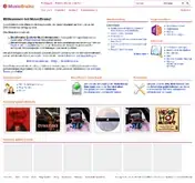 Kleine Seitenvorschau von musicbrainz.org