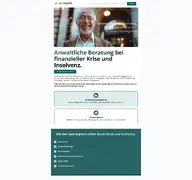 Kleine Seitenvorschau von inso-experts.de