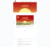 Kleine Seitenvorschau von catan.de