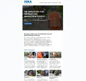 Kleine Seitenvorschau von iska-infrastruktur.de