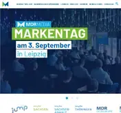 Kleine Seitenvorschau von mdrmedia.de