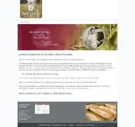 Kleine Seitenvorschau von weber-backwerk.de