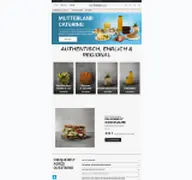 Kleine Seitenvorschau von catering.mutterland.de