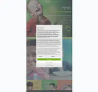 Kleine Seitenvorschau von meals4kids.de