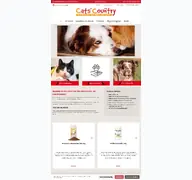 Kleine Seitenvorschau von catscountry.de