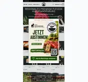 Kleine Seitenvorschau von meat-bringer.de