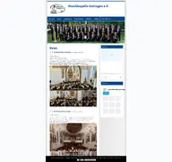Kleine Seitenvorschau von musikkapelle-eutingen.de