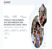 Kleine Seitenvorschau von musikschule-saale-orla.de