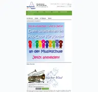 Kleine Seitenvorschau von musikschule.buende.de