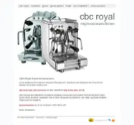 Kleine Seitenvorschau von cbc-royal.de